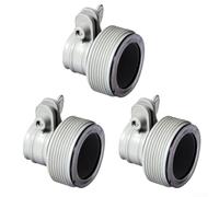 Kit Adaptador B para Salino para intex 3 Unidades Kit Adaptador | Sellado hermético, para robusto, sin fugas, para mangueras roscadas, mantenimiento eficiente