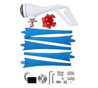 Kit Aerogenerador 500W, Generador Eólico 5 Aspas para Jardín Terreno | Arranque a baja velocidad, Diseño resistente a la intemperie, Ideal para pequeñas cargas domésticas