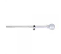 Kit barra cortina anillo extensible de 160 a 300cm cromo cintacor - storplanet