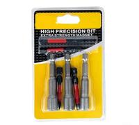 Kit Brocas Magnéticas Anti-deslizante para t20 para t25 PH2 Kit | Extensión 65mm, para acceso para profundo, espacios reducidos, electrónica, mecánica fina(B)