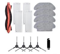 Kit Cepillos Laterales Filtro Mopa Para Karcher RCV 3 | Cepillo , recoge para polvo y , cerdas fuertes, suelo impecable, nylon resistente