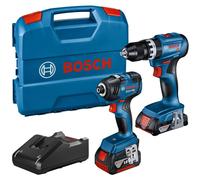 Kit combinado Bosch Professional de 18V: Atornillador de impacto GDR 18V-200 + taladro