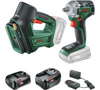 Kit combinado de 18V: Atornillador de impacto universal + Bomba universal, incluye 1 batería PBA 18V de 2.0Ah + 1 batería PBA 18V de 4.0Ah