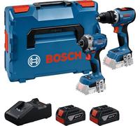 Kit combinado de 18V GSR 18V-65 + GDR 18V-215, 2 baterías de 5.0Ah, con maletín L-BOXX - B 615A50090