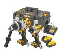 Kit combo dewalt 18v dck2200h2t (dcd1007 + dcf860), 2x5.0ah powerstack