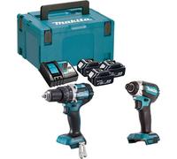Kit Combopack 2 herramientas de 18V (DTD153 + DHP484) (3 baterías de 5,0 Ah) - MAKITA DLX2180TJ1