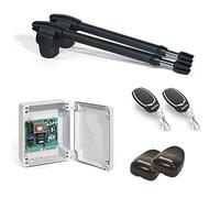 Kit Completo Automatismo Motor Motorline para Puertas Batientes de 2 Hojas - Lince 600-230V / para Puertas de 2 Hojas de hasta 4 Metros Cada Hoja