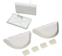 Kit completo de afinación compatible con Hayward para Navigator y para piscina para modelos Vac Plus Ultra, incluyendo kits de solapa delantera trasera y zapatos de cápsula para fijar el mal