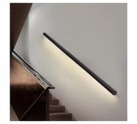 Kit completo de barandilla LED - Barra de agarre de barandilla de aluminio con luz - Barandilla de cable luminosa - Pasamanos de seguridad montado en la pared Barandilla de escalera para interiores y