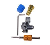 Kit completo de válvula de readaptación de A/C para conversión R12 a R134a con válvula de grifo perforante BPV-31 para HVAC doméstica y auto