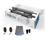 Kit completo motor electromecánico puertas batientes de doble hoja Lince, gran diseño, robusto y duradero. (Hojas hasta 4 metros (Lince 600))