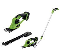 Kit Cortasetos de Mano | Extensible con Ruedas | Batería Li-Iion 18 V | 1200 RPM