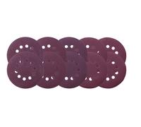 Kit de 10 discos abrasivos 180mm gr40/80/120/180/240