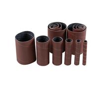 Kit de 18 fundas de cinta abrasiva para lijadora de husillo de 240 g