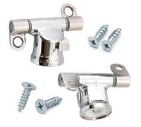 Kit de 2 bisagras originales Roca para asiento WC Giralda y Dama Senso (no compatible con Dama), con tornillos Zincados Ifinger 4X16 incluidos.