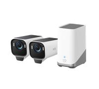 Kit de 2 eufyCam S3 Pro | 4K MaxColor y Energía Solar white