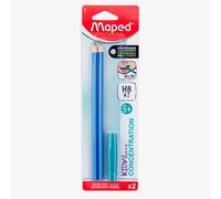 Kit de 2 lápices con accesorio masticable Kidy Learn Concentración Maped
