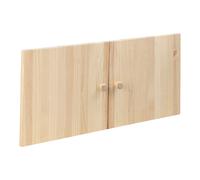 Kit de 2 puertas de madera para estantería gala de 79,6 cm, 35,5x75 c