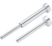 Kit de 20 unidades para barandillas de cable invisible, fabricado en acero inoxidable T316 de 3.2 mm. Incluye receptor invisible y terminal de remache para cable de barandilla, así como tensor de cabl