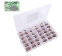 Kit de 3600 condensadores cerámicos 1pF-100nF 50V, caja organizada surtida para proyectos electrónicos