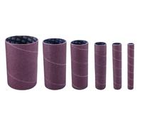 Kit de 6 fundas para cinta abrasiva 80gr para lijadora de husillo osm100 y 600
