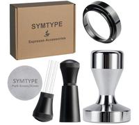 Kit de accesorios de espresso de 51 mm: juego de prensado de espresso, manipulador para máquina de espresso, herramientas de café espresso, herramientas de barista, kit de accesorios de máquina de