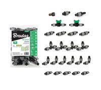 Kit de accesorios para cinta de goteo 16 mm, set de 24 piezas, ideal p