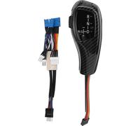 Kit de actualización para palanca de cambios automática LED, con diseño de fibra de carbono estilo F30, compatible con BMW E46, E60, E61 y modelos con dirección a la izquierda