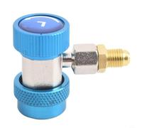 Kit de adaptador para r12 a R134A latón lateral alto y bajo para r12 a | Se convierte para puertos R12/R22 a R134A, construcción de latón macizo, alta resistencia al calor, construcción de metal
