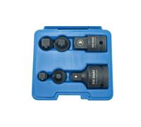 Kit de adaptadores de aumento/reducción para acero SW, con llave de trinquete, modelo 07930L, de 120 mm, 90 mm y 50 mm, fabricado en acero cromo-molibdeno, peso: 0,852 kg, 760 g