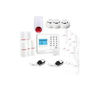 Kit de Alarma para casa conectada inalámbrica WiFi Box Internet y gsm Futura Blanca Smart Lifebox - KIT8