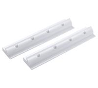 Kit de alerones ABS para montaje de paneles solares - 550 mm - Juego de 2 unidades