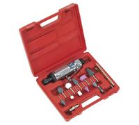 Kit De Amoladora De Aire Sealey 16 Piezas SA67