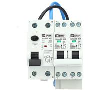 Kit de ampliación 1: Interruptor diferencial de 2 polos y 40A. 1 grupo de placa de cocción de 2 polos y 2 neutros, 16A