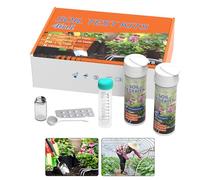 Kit de Análisis de Suelo para Huerto - Medidor de Nutrientes de Tierra Kit 4 en 1,Analizador para Plantas de Jardín Flores Macetas Hortalizas Granjas