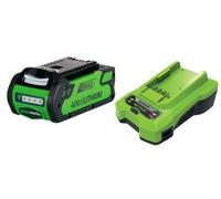 Kit de arranque, cargador y batería 2Ah 40v gsk40b2
