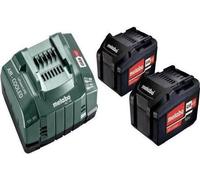 Kit de arranque con batería Metabo, 2 baterías de 5,2 Ah Li-Power de 18 V, cargador ASC 145, referencia 685051000