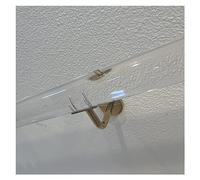 Kit de barandilla acrílica Personalizada Riel de Escalera Lucite, barandilla de acrílico Transparente de 0,5 a 7 m para escaleras Interiores, Barra de Agarre Antideslizante para Montaje en