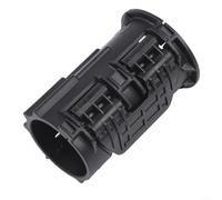 Kit de base de fijación de grifo de lavabo negro para tubo roscado de 32 mm, cierre antiaflojamiento para detener el tambaleo, instalación rápida sin herramientas sin quitar la manguera de entrada de