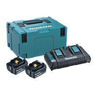 Kit de batería 6,0ah bl1860bx2 + dc18rd