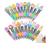 Kit de bolígrafos multicolores - Mini bolígrafos retráctiles divertidos de 20 piezas, mini herramientas de escritura y dibujo de 10 x 2,5 x 2 cm, juego de recompensas para el aula, 237 g, selección de