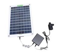 KIT de Bomba de Agua Solar de 100 W, Bomba de Fuente de Agua con Energía Solar, con Caja de Almacenamiento de Energía, para Estanques de Baño de Pájaros, Estanque de Peces de
