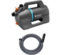 Kit de bomba de superficie GARDENA 5000 Silent 9080 20, con sistema de succión, silenciosa y de alto rendimiento