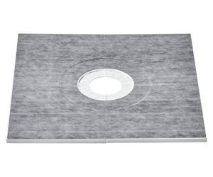 Kit de borde para plato de ducha VEVOR, 914 x 914 x 22 mm, juego grande para plato de ducha con desagüe central de 16 cm, kits de instalación para plato de ducha de EPS ligero con 2 lonas impermeables
