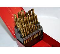 Kit de brocas para metal makita p-61818 hss-co 5% cobalto 19 piezas, p