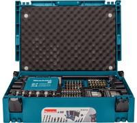 Kit de brocas y puntas para atornillar Makita de 98 piezas, en caja Mbox B-53154
