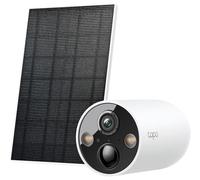 Tapo Cámara de seguridad exterior C425 2K 4MP QHD, batería solar, 150° FOV, visión nocturna a color