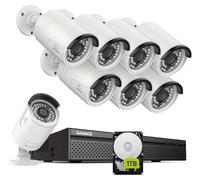Kit de cámaras de seguridad - Sistema de videovigilancia - Sistema de seguridad - Kit de CCTV