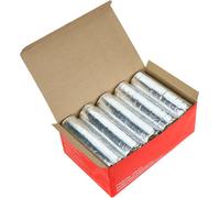Kit de carbón para ahumador, 2 paquetes de 10 rollos, diámetro de 50 mm, 100 unidades