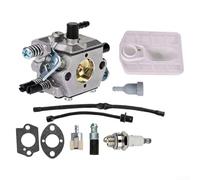 Kit de carburador de motosierra para motores 4500 5200 5800 45cc 52cc 58cc - Pieza de repuesto de aluminio para Taurus para Timbertech para herramientas de jardín Viron